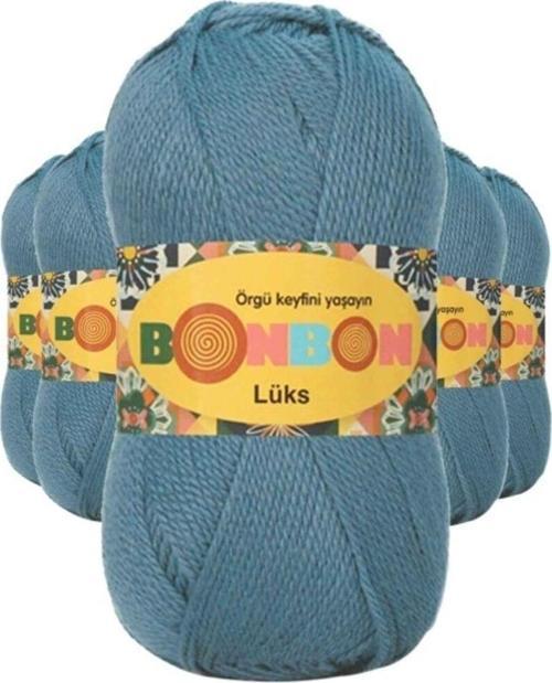 5 Adet Lüks Patik İpi Yünü Filiz Yeşili 98263