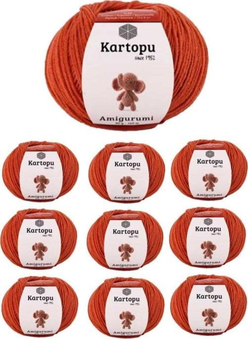 10 Adet Amigurumi El Örgü İpi 50 Gr 269
