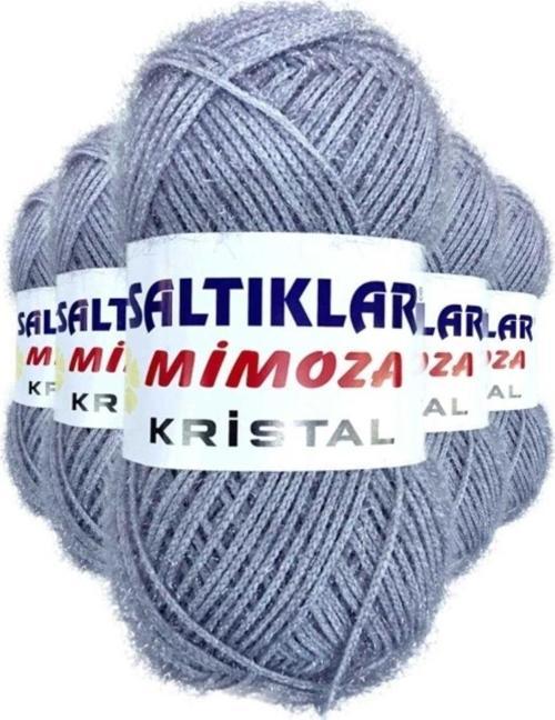 5 Adet Mimoza Kristal Işıltılı Şal Patik Yelek İpi 06