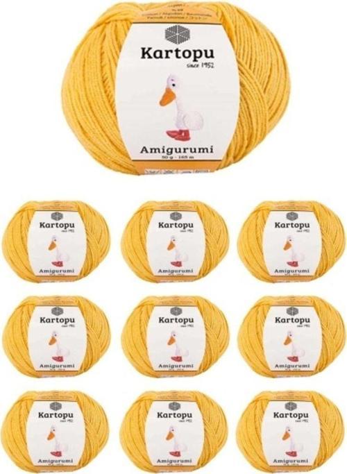 10 Adet Amigurumi El Örgü İpi 50Gr 317