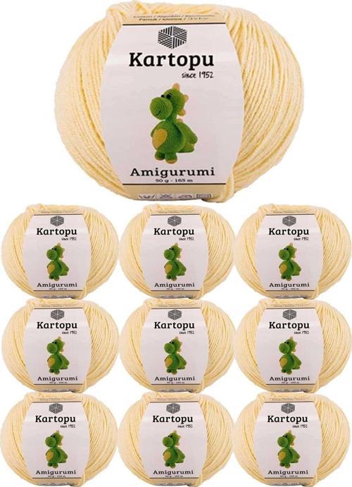 10 Adet Amigurumi El Örgü İpi 50Gr 331