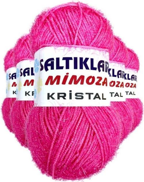 5 Adet Mimoza Kristal Işıltılı Şal Patik Yelek Ipi 16