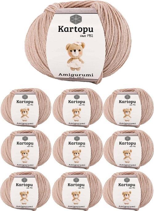 10 Adet Amigurumi El Örgü İpi 50Gr 850