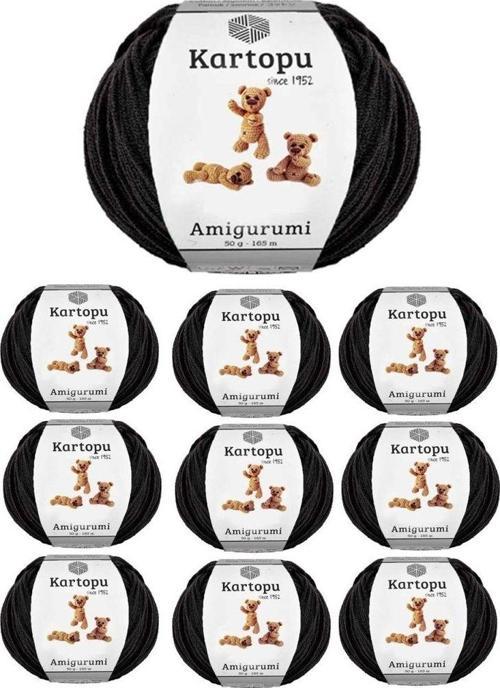 10 Adet Amigurumi El Örgü İpi 50Gr 940