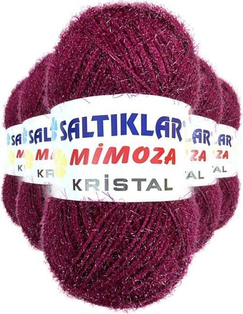 5 Adet Mimoza Kristal Işıltılı Şal Patik Yelek Ipi 26