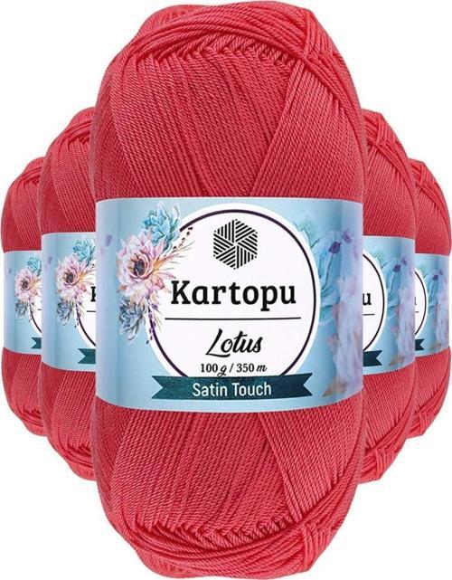 5 Adet Lotus Bikini Büstiyer Bluz Örgü İpi K810 Şeker Pembe