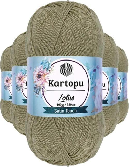 5 Adet Lotus Bikini Büstiyer Bluz Örgü İpi K874 Bej