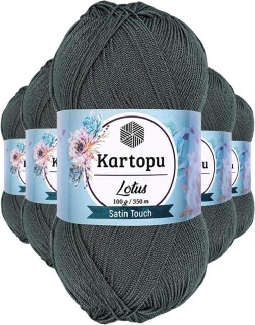 5 Adet Lotus Bikini Büstiyer Bluz Örgü İpi K944 Füme