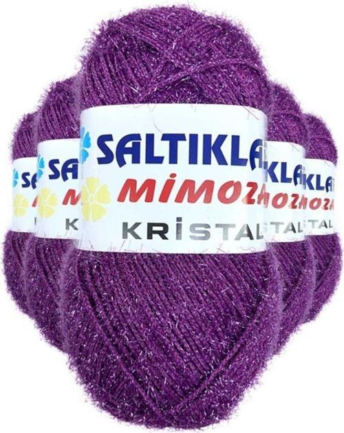 5 Adet Mimoza Kristal Işıltılı Şal Patik Yelek Ipi 86