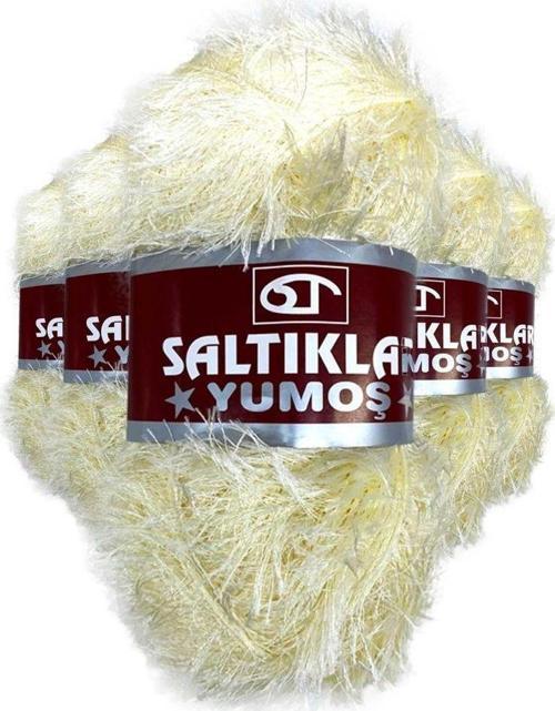 5 Adet Yumoş Sakallı El Örgü Ipi Yünü 65