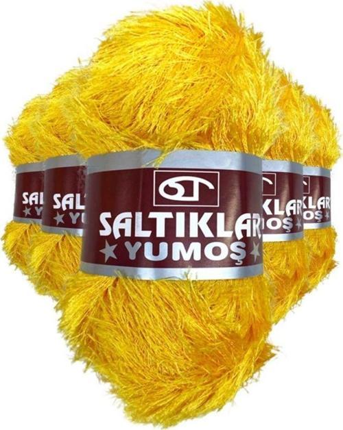 5 Adet Yumoş Sakallı El Örgü Ipi Yünü 75