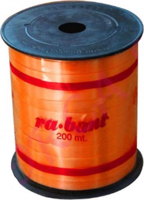 Vagon Rabant Ambalaj Rafyası 200 M. Hologram Turuncu