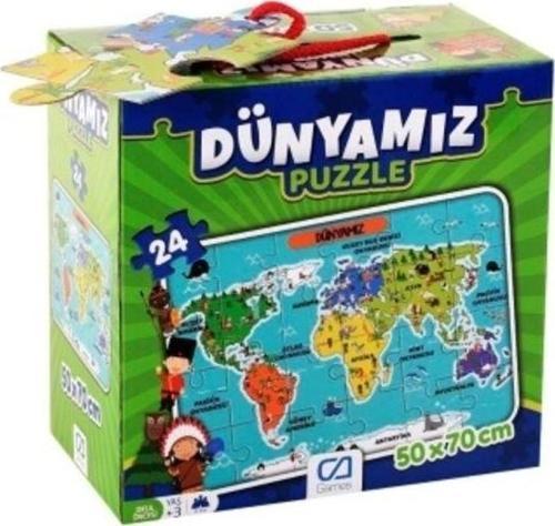 Puzlle Eğitici Dünyamız Cag-5025