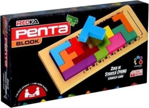Redka/Kumtoys Redka Penta Blook Ahşap Akıl Zeka Eğitici Oyuncak