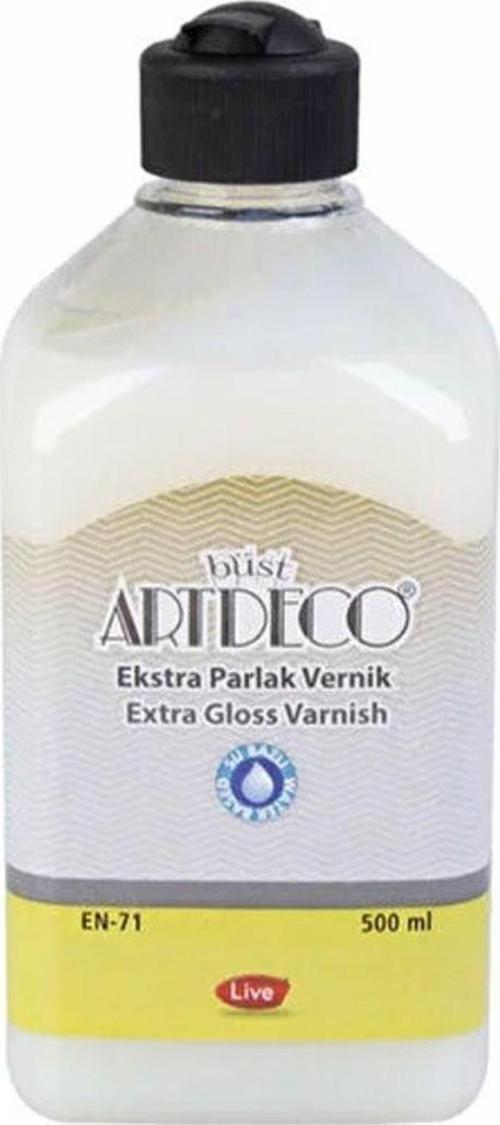 Artdeco Vernik Parlak 500Ml Su Bazlı Ekstra