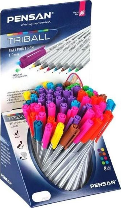 TÜKENMEZ TRIBALL 1MM 60 LI 01003 RENKLI
