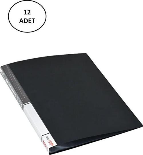 Mikro Mk-20 Sunum Dosyası 20 Yaprak Siyah A4