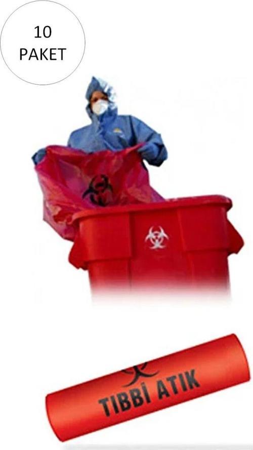 Büyük Boy 65 X 80 Cm 300 Gr 10 Lu Rulo X 10 Paket = 100 Adet (Kırmızı-Siyah Baskılı)