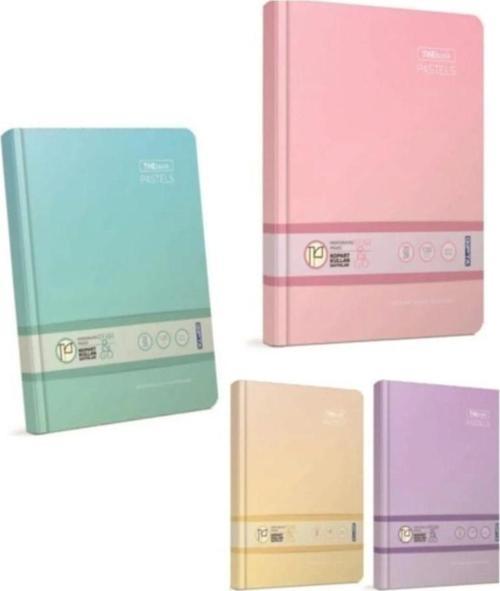Gıpta Thebook Pastels İp Dikişli Sert Kapak 20X28Cm 120 Yaprak Kareli Defter