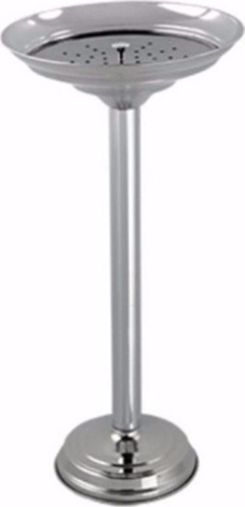 Şampanya Ayaklı Metal Küllük 31X31X65 Cm -Clk-497