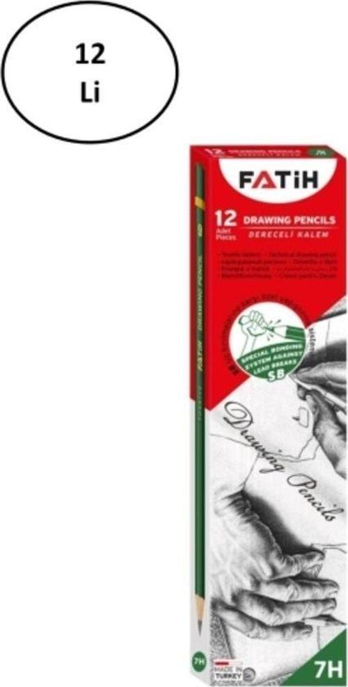  Fatih Dereceli Kalem 7H 12'Li