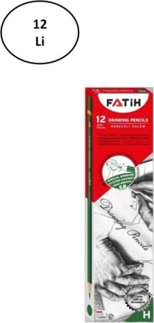  Fatih H Dereceli Kurşun Kalem (12 Li Paket)