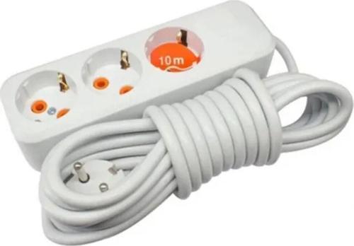 Elektrik Uzatma Kablosu 3'Lü 10 Mt. Royaleks-82296