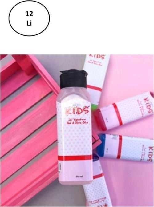 Artdeco Kids 140 Ml Jel Slime Yapıştırıcısı - Şeffaf 12'Li