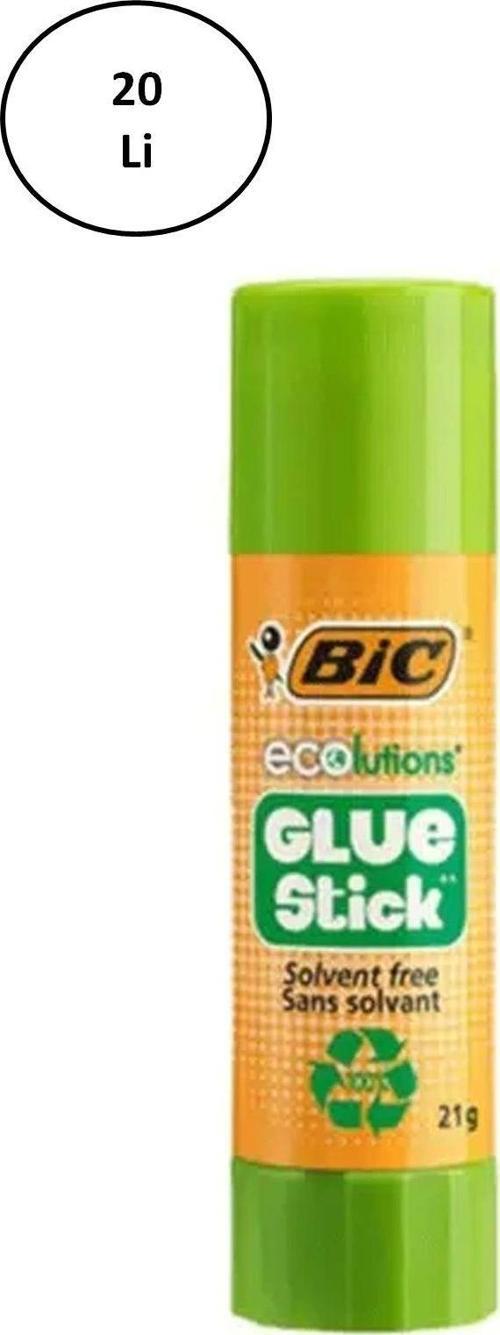 Bic 8923452 Eco Glue Stick Yapıştırıcı 21 Gr 20'Li