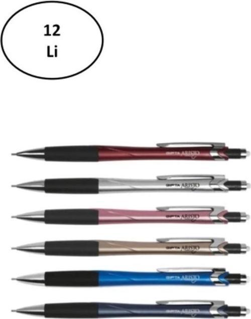 Gıpta Versatil Uçlu Kalem Aristo 0.7 Mm Gül Pembe 12'Li