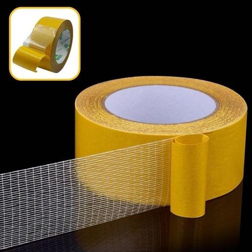 Fiber Örgülü Güçlendirilmiş Çift Taraflı Bant 5Cm X 10 Mt