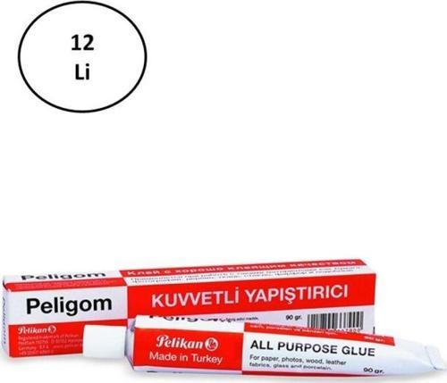 Pensan Pelikan Peligom No:11 90Gr Tüp Yapıştırıcı 12'Li
