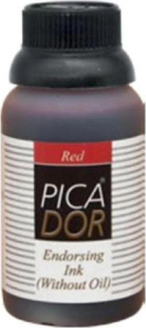 Picador Istampa Mürekkebi Kırmızı 30Ml