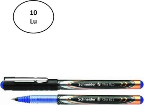 Schneıder Xtra 825 Konik Uçlu Roller Kalem 0,5 Mm Mavi 10'Lu
