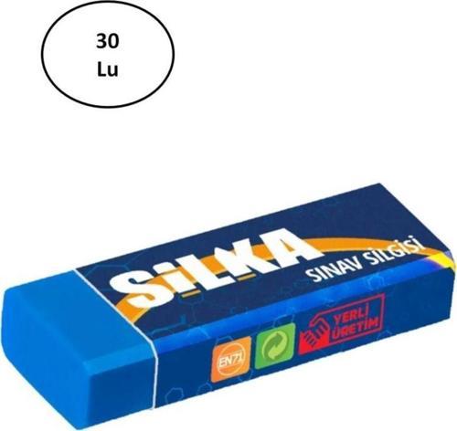 Silka Art.10 Sınav Silgisi Lacivert (30 Lu Kutu)