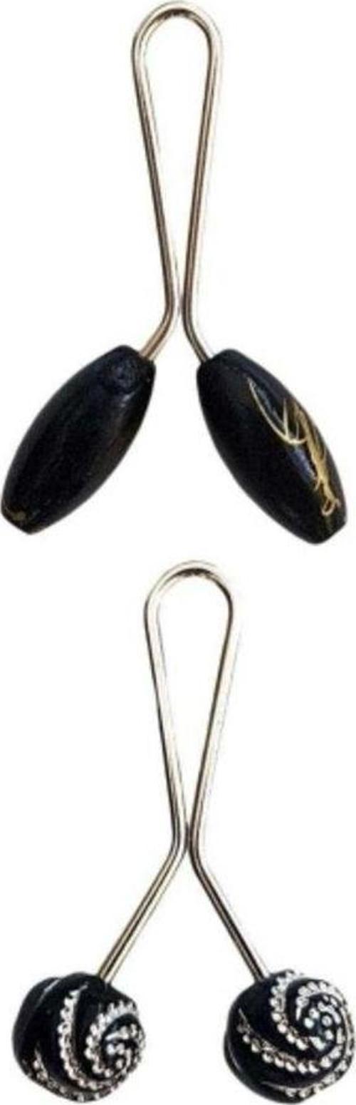 2 Adet Tesettür Eşarp Ve Şal Klipsi Set 13