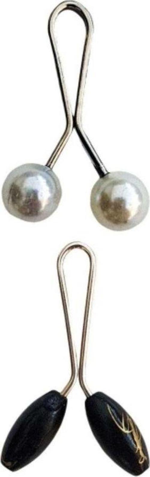 2 Adet Tesettür Eşarp Ve Şal Klipsi Set 7