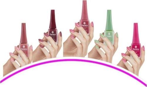 5 Adet Keratinli Besleyici Oje 14 Ml Set2