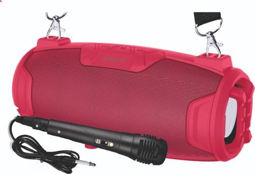 JOY MİKROFONLU HOPARLÖR RED
