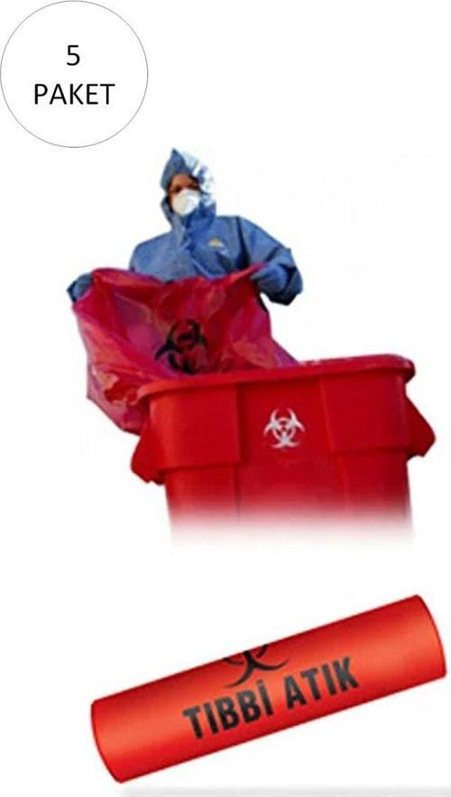 Büyük Boy 65 X 80 Cm 300 Gr 10 Lu Rulo X 5 Paket = 50 Adet (Kırmızı-Siyah Baskılı)