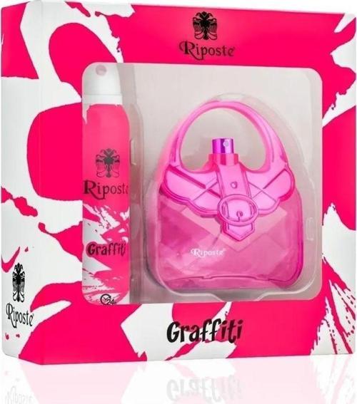Kadın Parfüm & Deodorant Seti Graffiti For Women 110 Ml