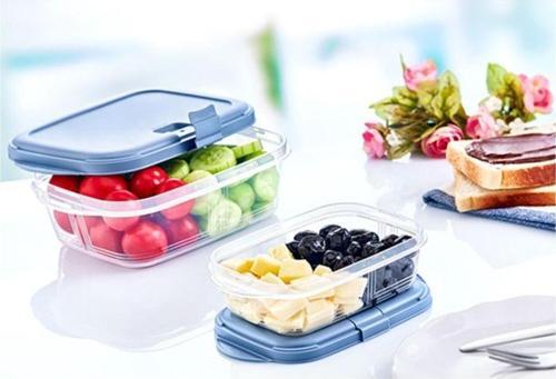 Bas Aç Push Up Dikdörtgen Saklama Kabı 0,4 Lt 10,5 X 16,7 X 4,8 Cm Royaleks-81925