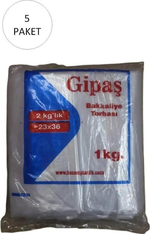 Bakkaliye Naylon Torba 2'Kg Lık 23X36 Cm 5 Paket (1.300 Adet)