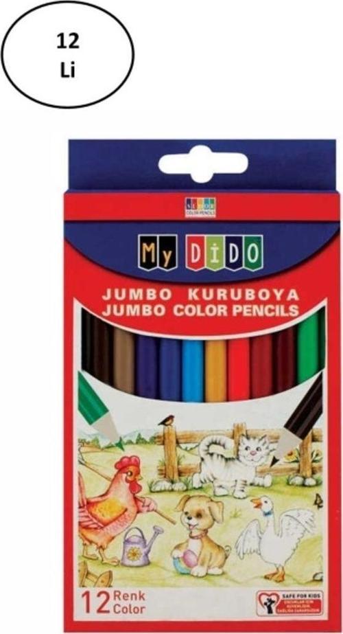 Südor Mydido 12 Renk Jumbo Kuru Boya 12'Li