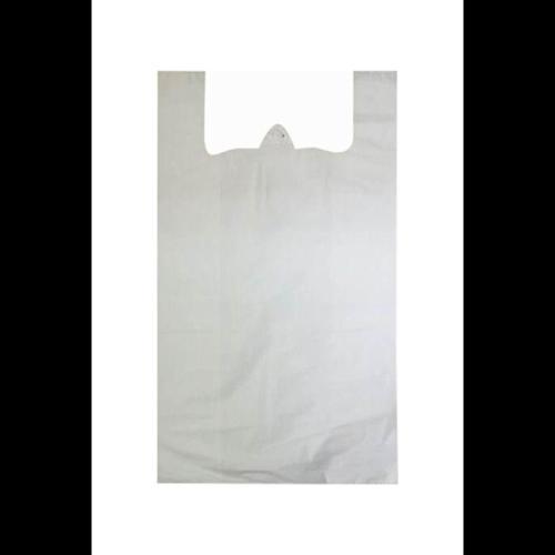 Beyaz Atlet Poşet Küçük Boy 25X45 Cm Takriben 110 Adet 1 Kg
