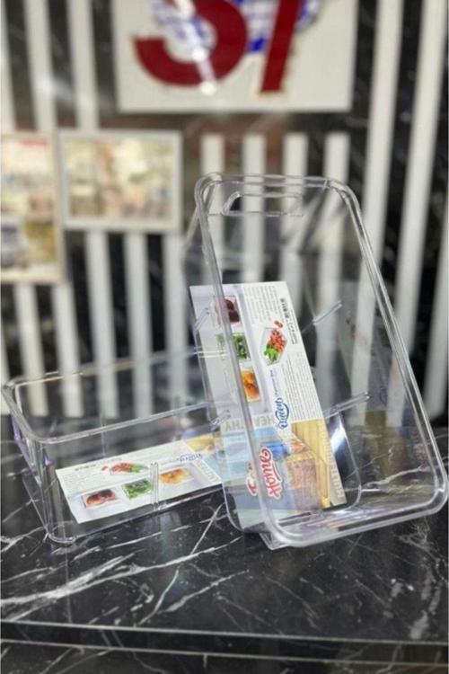 Kapaklı Sade Buzdolabı Organizer Kutu Royaleks-Fr-157K