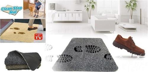 Çamaşır Makinesinde Yıkanabilir Kir Toz Emici Mikrofiberli Paspas