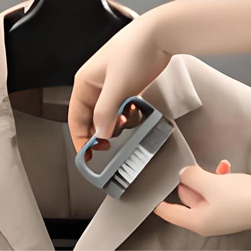 Tutamaçlı Plastik Pratik Tırnak Ve Kıyafet Yaka Temizlik Fırçası- Tp-113