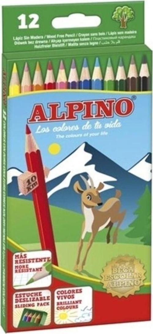 Cem Alpino 12 Renk Tam Boy Kuruboya Al10654 12'Li