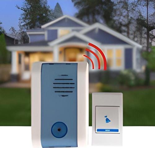 Wireless Bağlantılı Ev, Ofis, Daire Veya Bahçe Kapıları İçin Kablosuz Kapı Zili